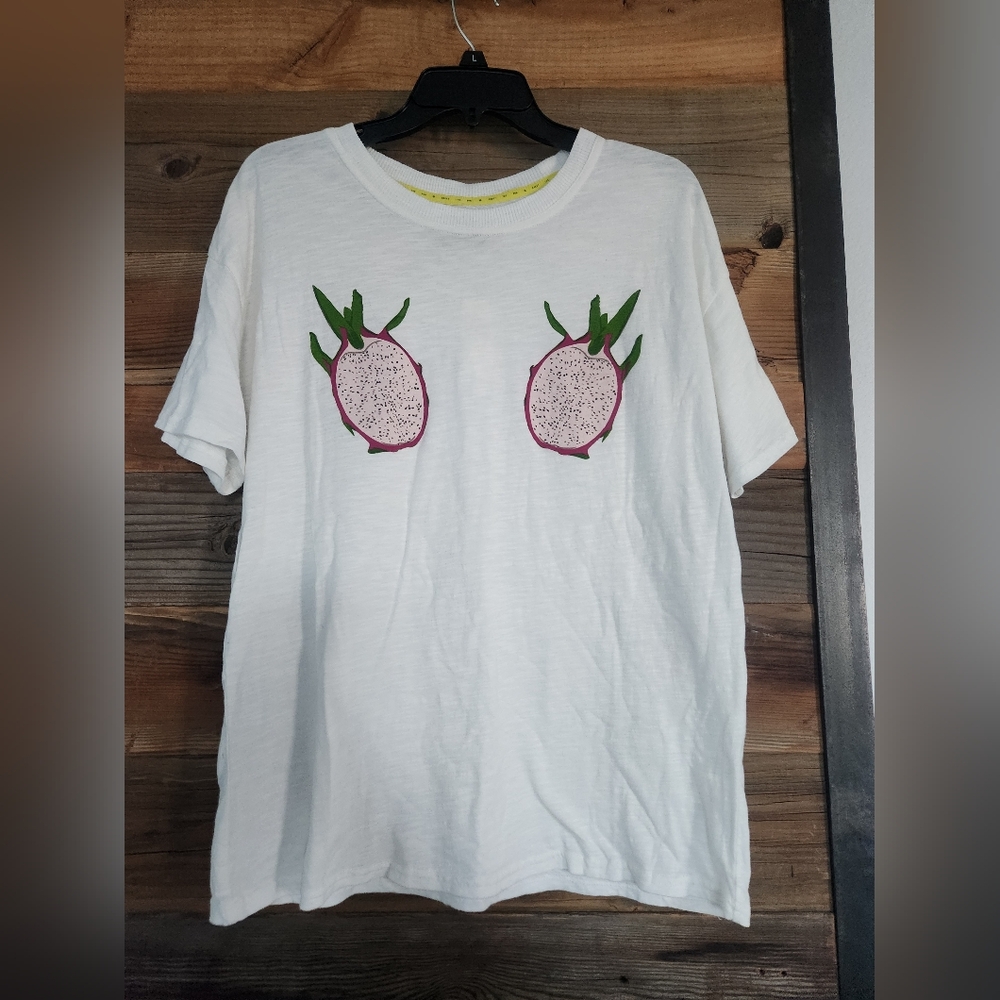 NWT Anthropologie Celandine X Agathe Marty Graphic Tee Size XS - Picture 3 of 5